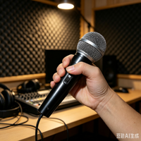 Microphone vocal filaire DIY KM84 Clone, prix usine MAI AO, capsule 25mm, circuit classe A, pour studio et diffusion, avec interrupteur, Guangdong