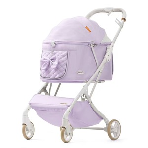 Carrito Plegable para Mascotas Pequeñas/Medianas con Plegado de un Clic, 4 Ruedas, Diseño Ligero - Transporte de Mascotas - Product Image 2