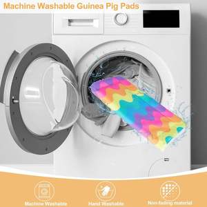 Masif Ahşap Gine Domuzu Yuvası Evcil Hayvan Kafesi Hamster Tavşan Merdiveni Oyuncak Ayarlanabilir Ahşap Saklanma Yeri Yastıklı Aksesuarlarla - Product Image 4