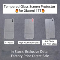 Protection d'écran en verre trempé 9H anti-statique AFS Grade AAA, impression HD sur aluminium haute qualité, grand arc 2.5D, pour 17T
