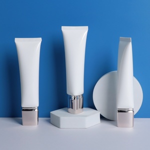 Vente en gros de tubes cosmétiques en plastique vides personnalisés de 100 ml pour sérum de soin de la peau, crème BB pour les mains, nettoyant visage, emballage unique avec bouchon à vis - Product Image 5