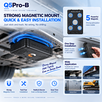 Traceur GPS 4G 3000 mAh avec aimant puissant pour véhicules, localisation en temps réel, alarme anti-effraction, logiciel personnalisé et intégration API
