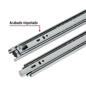 4-Unit Box <strong>2</strong>-<strong>Slide</strong> Extension <strong>Drawer</strong> <strong>Slides</strong> 30 cm with 3.5 cm Width Bag Format - Product Image 2