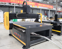 Machine de découpe du bois de qualité supérieure 1212 avec table à vide et système de contrôle Mach 3, routeur CNC