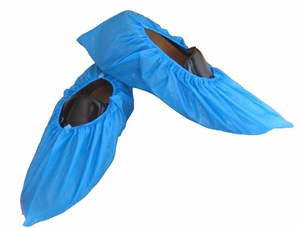 Cubiertas desechables de plástico para zapatos CPE, impermeables, hechas a mano, precio de fábrica, venta directa - Product Image 3