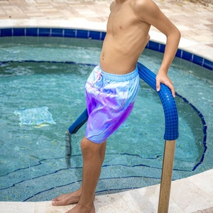 Pantaloncini da spiaggia per ragazzi che cambiano colore a temperatura costumi da bagno personalizzati costumi da bagno da spiaggia per ragazzi pantaloni da bagno per bambini che cambiano colore - Product Image 4