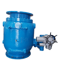 Vanne de régulation de débit d'eau électrique DN800 PN10 OEM