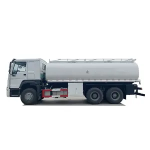 High Efficiency Fuel Tanker 20000 Liters SINOTRUCK HOWO 6X4 Truck with 371 HP engine power for sales