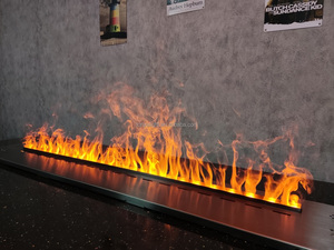 <span class=keywords><strong>Chimenea</strong></span> eléctrica de control inteligente hecha en China, <span class=keywords><strong>chimenea</strong></span> de vapor de <span class=keywords><strong>fuego</strong></span> de vapor de agua 3D para debajo de la TV de 2000mm - Product Image 5