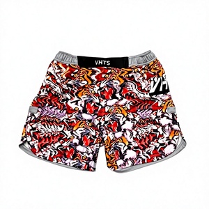 Custom No Gi BJJ MMA <b>Grappling</b> <b>Shorts</b> Stretch Lightweight Breathable Training Fight <b>Shorts</b> Mixed Martial Arts Athletic Apparel - Product Image 6