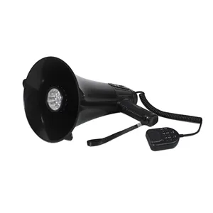 Mini megafone alto-falante portátil handhepa, 20w, handhepa, com bateria de sirene embutida para futebol, futebol, treinador