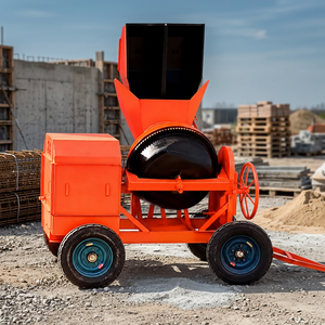 Mezcladora de Concreto Portátil para Construcción, Mezcladora de Cemento Eléctrica con Tambor, con Rendimiento Confiable y Larga Vida Útil - Product Image 5