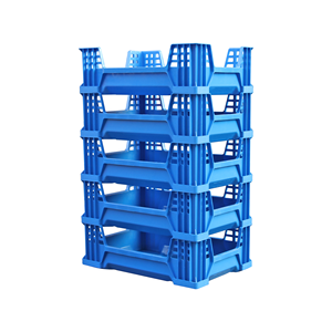 Qs כחול stackable זבוב שחור חדש pp stackable כפות פלסטיק חרק רביה תיבת ריבוי תולעת ריבוי - Product Image 2