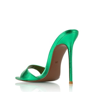 Sandali Estivi alla Moda <span class=keywords><strong>con</strong></span> Punta in Metallo Colorato, <span class=keywords><strong>Scarpe</strong></span> da <span class=keywords><strong>Donna</strong></span> <span class=keywords><strong>con</strong></span> <span class=keywords><strong>Tacco</strong></span> a Spillo per Sfilate - Product Image 6