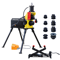 Machine de rainurage de tuyau hydraulique RG-4X léger 8-24 pouces tuyaux en acier fente coupe outil électrique Support OEM/ODM pour mur