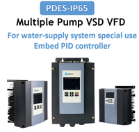 Smart IP65 étanche Ethercat pompe onduleur 4KW automatique AC variateur de fréquence de l'eau pour moteur 380V tension nominale