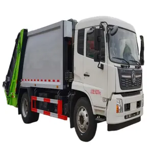 Nouveau véhicule à ordures Swept-Body chargeur arrière collecteur de déchets électrique camion compacteur camion à ordures camion à ordures presse à ordures