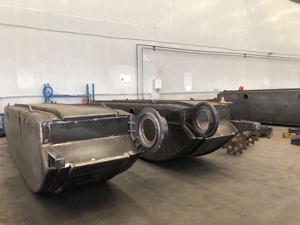 Pontón de excavadora anfibio de 20 toneladas con Spuds en venta - Product Image 6