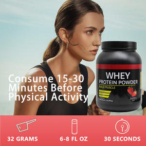 Usine en gros or <span class=keywords><strong>Standard</strong></span> isolat de lactosérum poudre de protéine 100% saveur de <span class=keywords><strong>fraise</strong></span> pour la croissance musculaire adulte poids femmes enceintes - Product Image 2