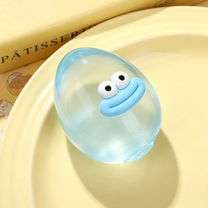Jouets sensoriels anti-stress en TPR en forme d'œuf à grande bouche de dessin animé mignon - Product Image 4