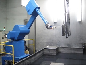 Machine de <span class=keywords><strong>peinture</strong></span> robotisée automatique de fournisseur chinois, bras robotisé pour la personnalisation, <span class=keywords><strong>peinture</strong></span> au pistolet pour voiture, métal, meubles - Product Image 2