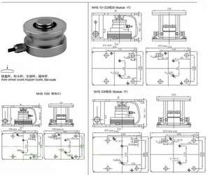 Modulo di pesatura KELI NHS-A NHS-A 1/2. Sensore di pesatura 2/4.7/10/15/22/30 Ton 100T sensore di pesatura KELI raccomandazione - Product Image 6
