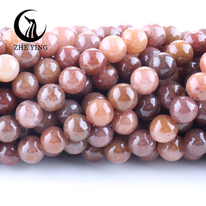 Zhe Ying 6mm 8mm 10mm perles <span class=keywords><strong>de</strong></span> pierre d'aventurine cristal <span class=keywords><strong>de</strong></span> guérison perles d'aventurine violettes en vrac - Product Image 4
