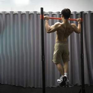Barre <span class=keywords><strong>de</strong></span> traction horizontale professionnelle, capacité <span class=keywords><strong>de</strong></span> charge <span class=keywords><strong>de</strong></span> 500 kg, tube carré épaissi, dispositif d'atterrissage, barre suspendue, équipement <span class=keywords><strong>de</strong></span> fitness à domicile - Product Image 1