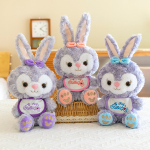 Boneka Kelinci Plush Grosir Ukuran 8 Inci, Kelinci Boneka Lembut 25cm, Boneka Plush Kecil Lucu untuk Mesin Cakar - Product Image 3
