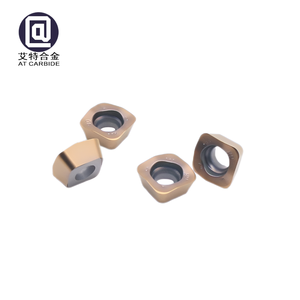 Inserto CNC de fresa de carburo de alta alimentación SOMT100420ER para mecanizado de aluminio y acero inoxidable herramientas de corte OEM personalizables - Product Image 4