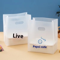 QuickPack Pro Épaissie Étanche Robuste En Plastique À Emporter Sac pour Sushi Nouilles Conteneurs De Livraison De Nourriture Snack Emballage