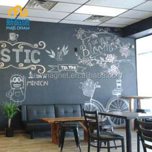 Lavagna Adesiva Flessibile Moderna 0,9*20m per Caffè, Mini Lavagnetta per Menu Chef, Decorazione per Cucina, Marca MAG DRAW - Product Image 4