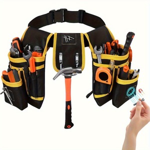 Magnetic <b>Tool</b> Belt with Multiple Pockets, Adjustable <b>Tool</b> Storage <b>Bag</b>, Multifunctional Repair <b>Tool</b> <b>Bag</b> - Product Image 5