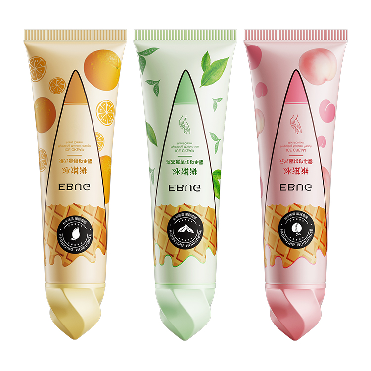OEM мороженое отбеливающий крем для рук фруктовый аромат персиковый зеленый чай оранжевый парфюм пользовательский крем для рук