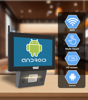 PC Todo en Uno con Pantalla Táctil Android, Escáner de Código de Barras Integrado y Verificador de Precios para Autopago