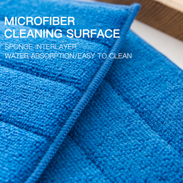 Bearfamily Cooker Range Hood Scouring Pad Wiping Towel Microfiber Cleaning Cloth
