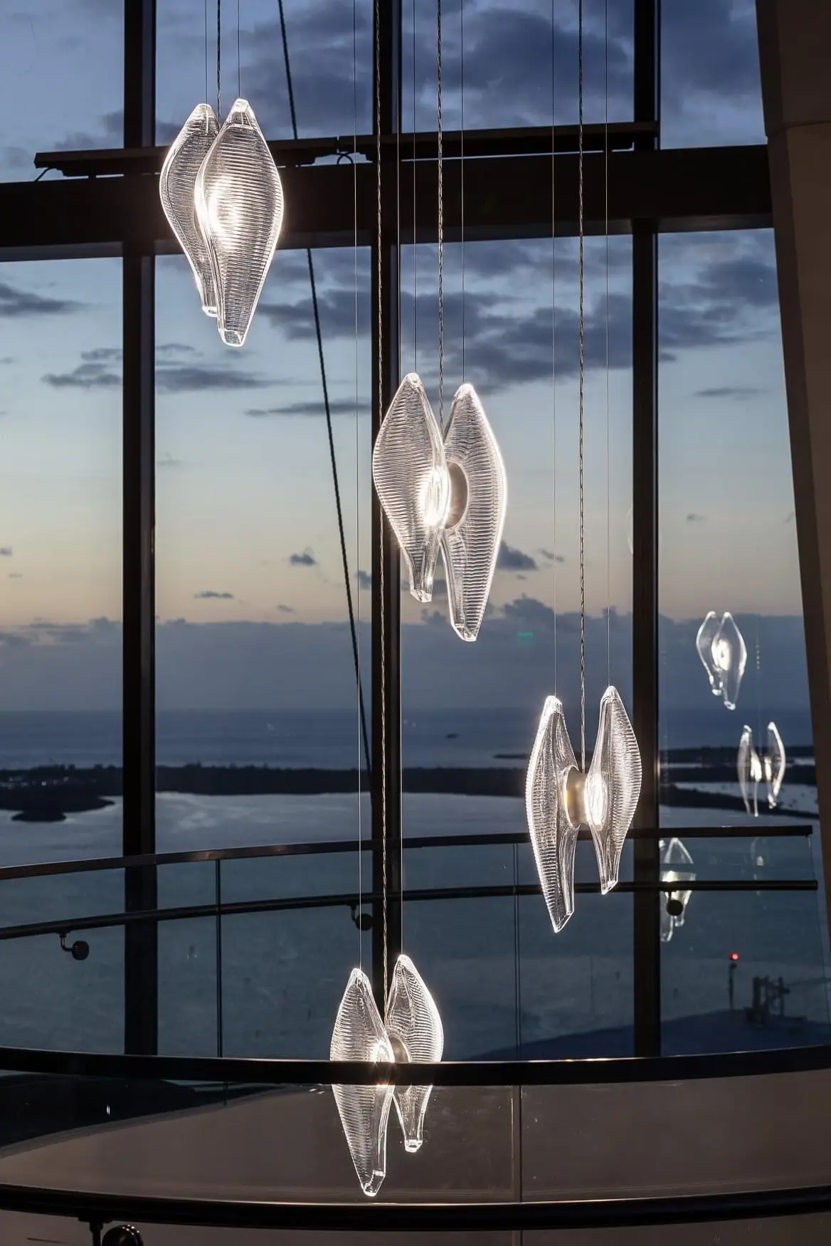 Lampadario design moderno decorativo per luce a goccia lunga lampadari moderni