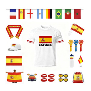 Maillot de football d'Espagne personnalisé imprimé par sublimation 2026 – T-shirt de supporter à manches courtes pour la commémoration de la Coupe du Monde - Product Image 3