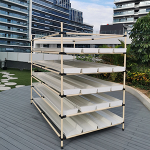 Plateau de germination d'orge plateau de fourrage en plastique systèmes de culture hydroponique système de fourrage pour la culture d'aliments pour animaux - Product Image 2