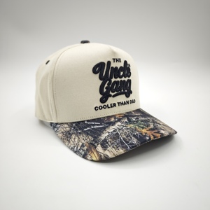 Casquettes de baseball 5 panneaux brodées 3D ajustées et personnalisées de luxe 2026 pour hommes - Product Image 4