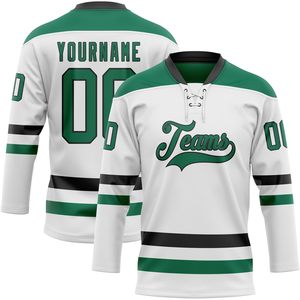 Camisetas de Hockey Personalizadas Sublimadas, 420g, Cuello en V, Absorben la Humedad, Unisex, para Adultos, Ropa de Hockey sobre Hielo - Product Image 1