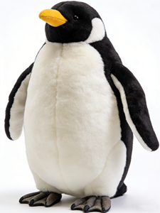Peluche pingouin personnalisée à faible MOQ, douce et moelleuse, avec logo, jouet en peluche mignon - Product Image 2