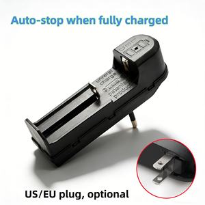 โรงงานขายส่งเครื่องชาร์จแบบช่องเดียวสำหรับ<span class=keywords><strong>แบตเตอรี่</strong></span><span class=keywords><strong>ลิ</strong></span><span class=keywords><strong>เธี</strong></span><span class=keywords><strong>ยม</strong></span> 10440/16340/14500/18650 ไมโครโฟนกล้องแบบ<span class=keywords><strong>ไม่</strong></span>มีแรงดันไฟฟ้า - Product Image 3