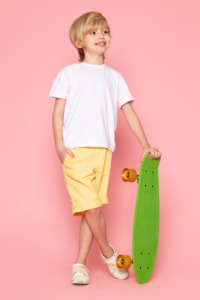 โรงงานขายส่งเสื้อยืดเด็ก รับออกแบบตามสั่ง ผ้าฝ้าย 100% คุณภาพสูง รับทำโลโก้ตามสั่ง จัดส่งตรงจากโรงงาน สำหรับเสื้อผ้าเด็ก - Product Image 4