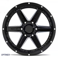 Jantes forgées concaves robustes à 6 branches, finition noir brillant, 17 18 19 20 21 22 pouces, 5x127 6x135 6x139.7 pour Wrangler Bronco D-Max