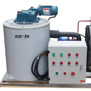 Machine à glaçons en flocons refroidie par air, capacité de stockage de 500 kg/1000 kg - Product Image 1