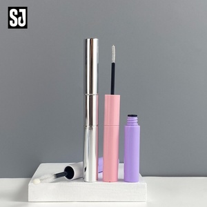 Sujiang - Envase Doble para Rímel y Delineador de Ojos, Transparente y Negro, 2 en 1, Tubo Personalizado para Brillo Labial con Pincel, 4 ml - Product Image 5