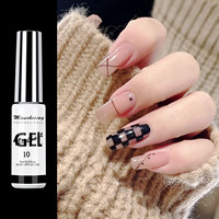 Nuevo Set Profesional de 12 Colores de Gel para Decoración de Uñas, 8ml, Pintura 3D, Gel UV/LED, Venta al Por Mayor
