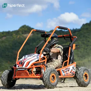 Hiperfect new high quality 200cc kdis automatic 4 stroke off road dune buggy go kart, gas powered go cart utv for cheap sale