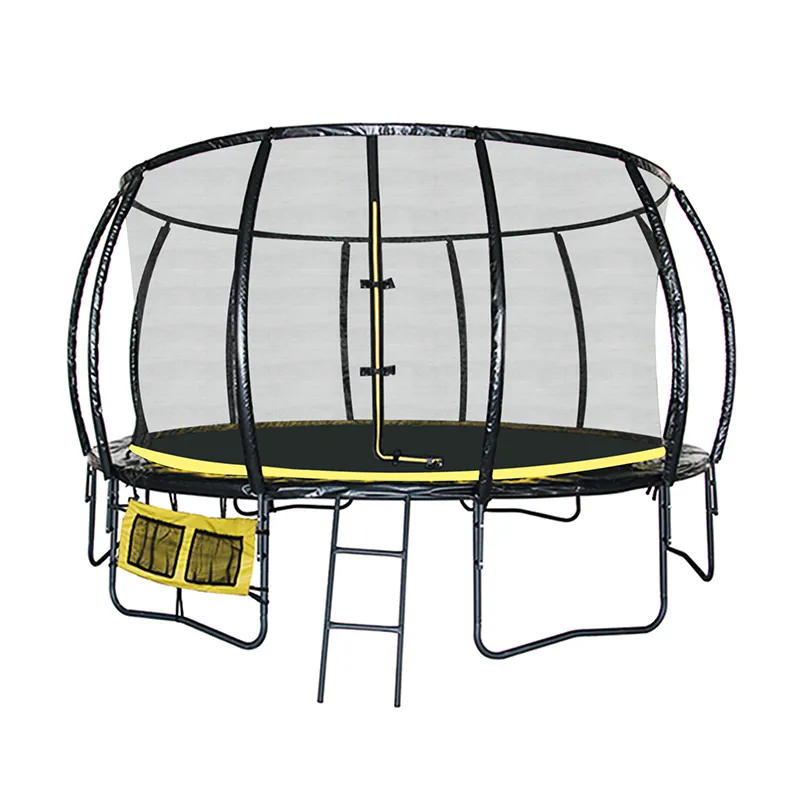 बड़े आउटडोर सुरक्षा तंत्र के साथ वयस्कों के लिए बच्चों trampoline कूद trampoline फिटनेस के लिए बिक्री